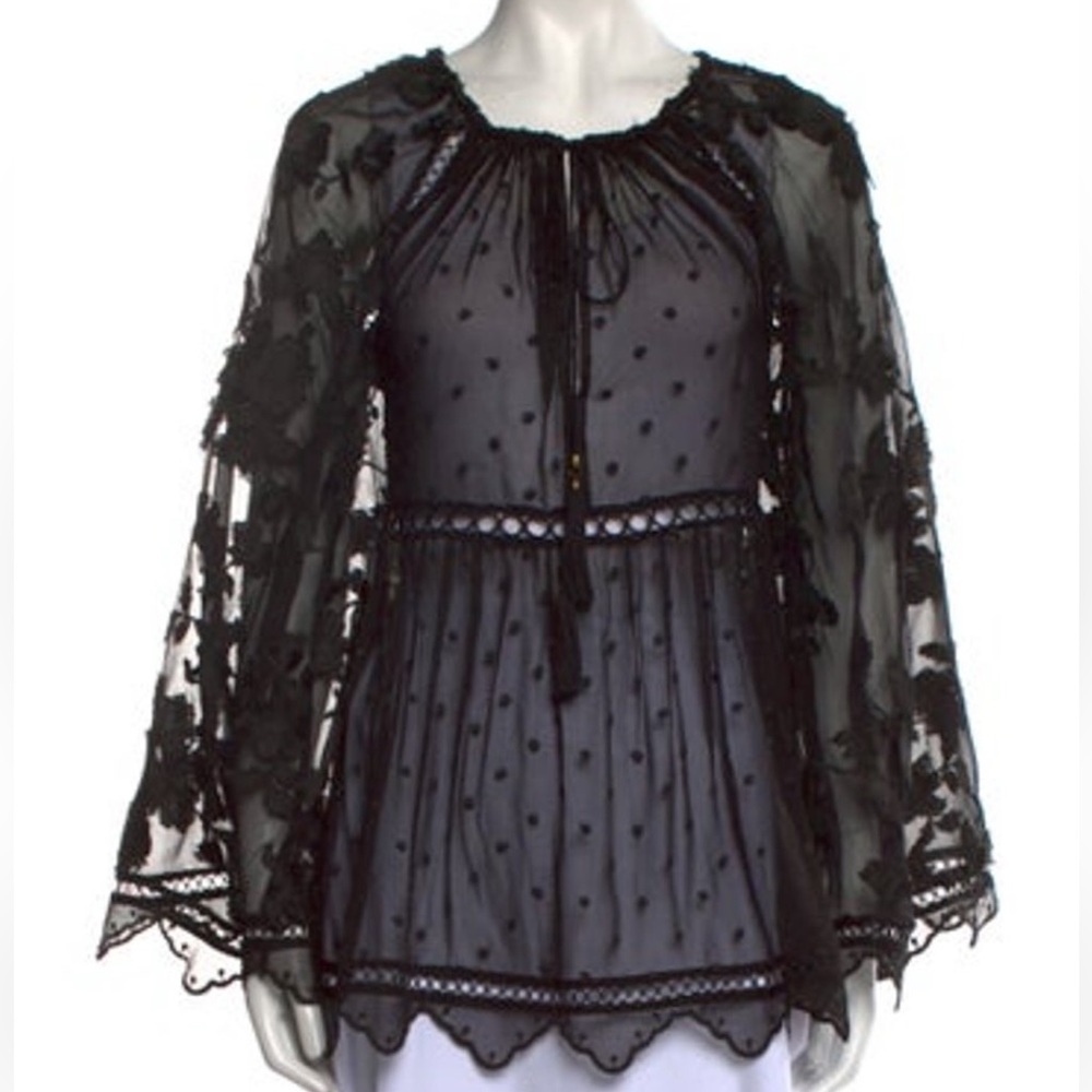 Zimmerman silk detailed blouse